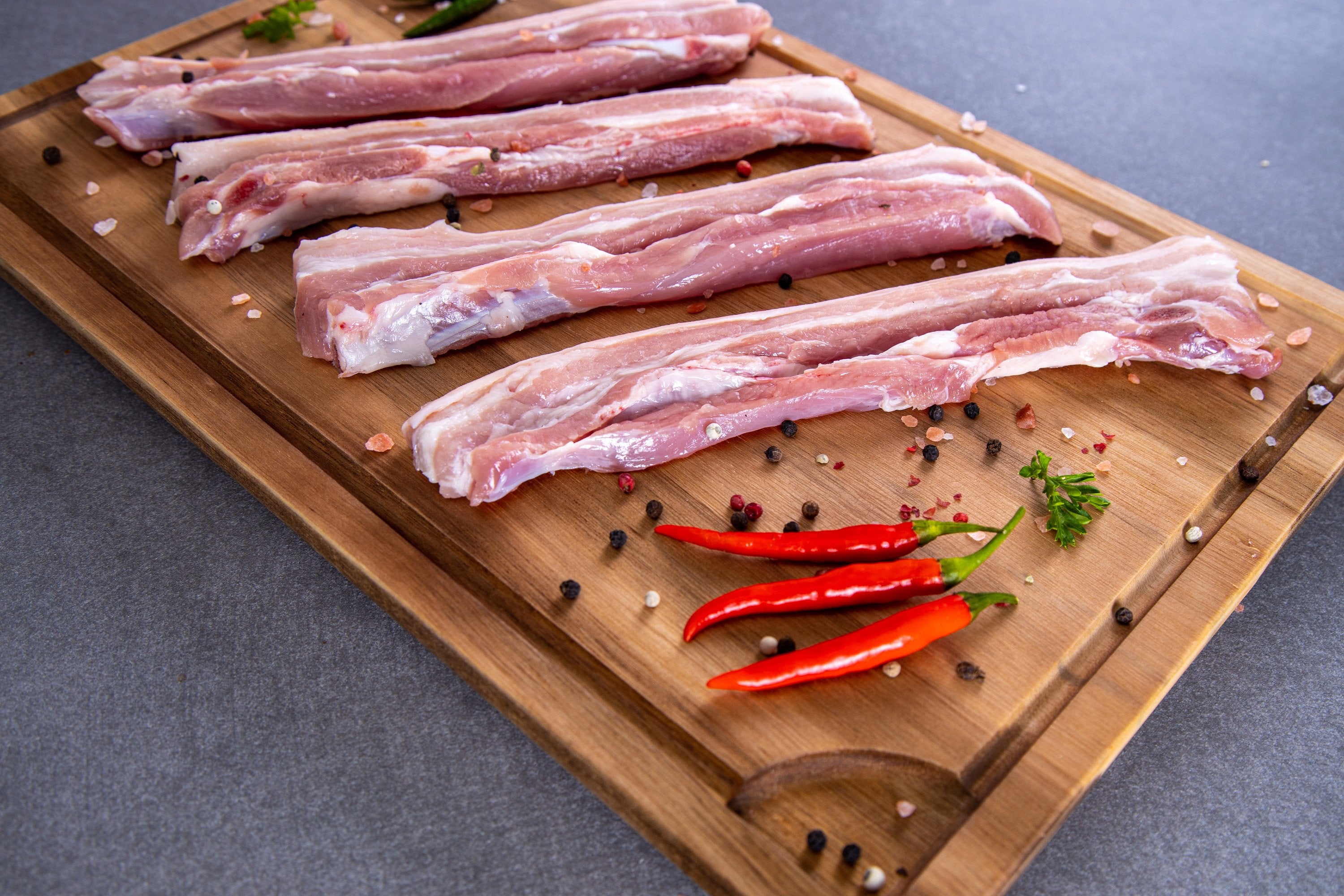 Portk Rashers Part Pork Rashers - Plain – Dirk’s Meat Market